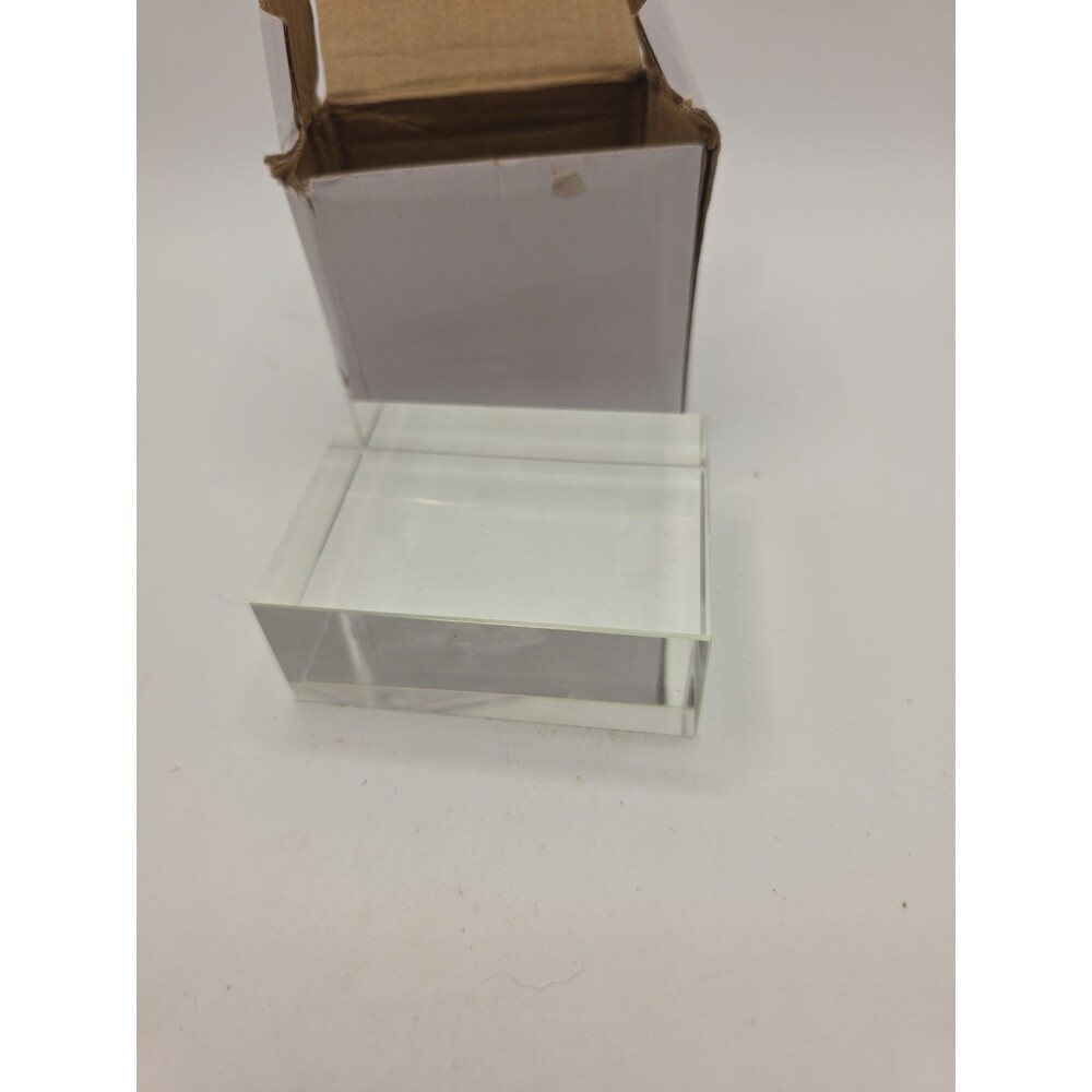 Amlong Crystal K9 Optical Glass Prism Rectangular,  (2.3 Inch X 3x 1.125